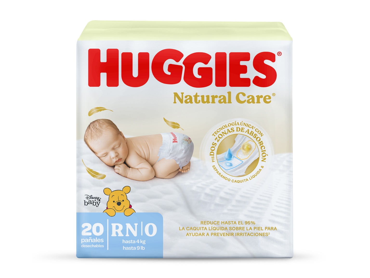 Huggies Natural Care Recin Nacido Talla RN 200kb