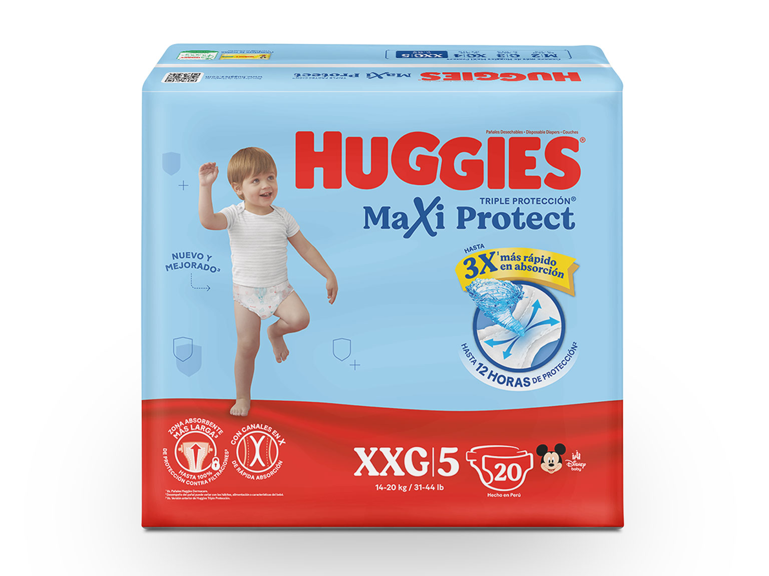 Paales Huggies Maxi Protect Talla XXG